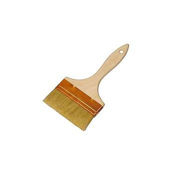 Brosse plate "Spalter" bois Pro pure soie blanche / 100mm - 